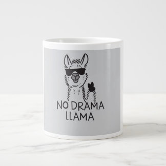 Sem drama lama grande caneca