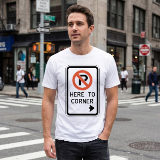 Sem Estacionamento Para O Canto Mens T-Shirt
