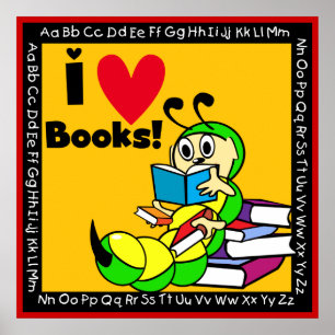 Sem-fim de livro eu amo o poster dos livros