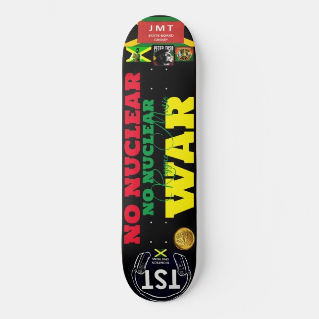 SEM GUERRA NUCLEAR   JMT JAM 8 1/4" Skateboard Dec (Frente)