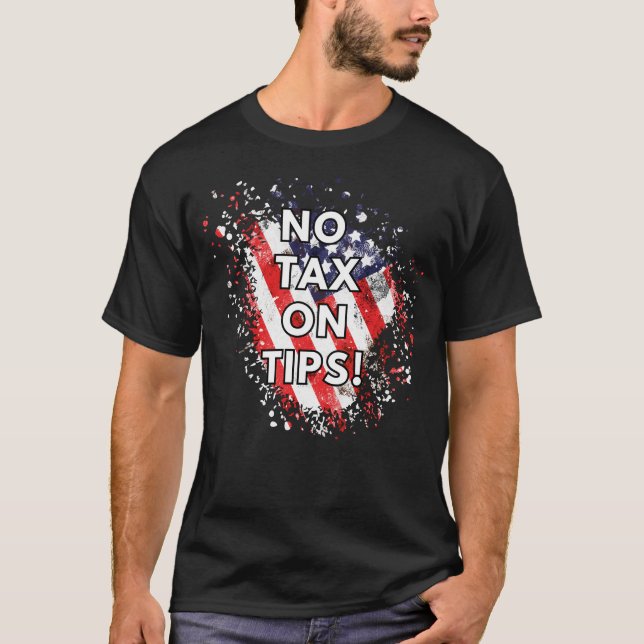Sem Imposto Sobre Dicas - Camisa Patriótica (Frente)
