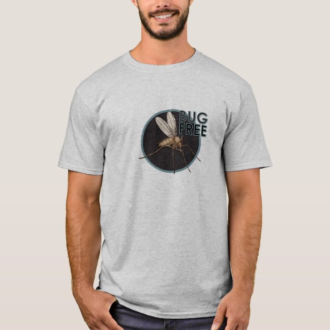 Sem inseto -  básico de camisetas masculinas (Frente)