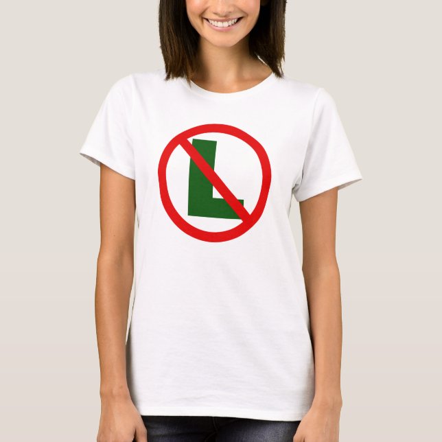 Sem L Senhoras Longa T-Shirt (Frente)