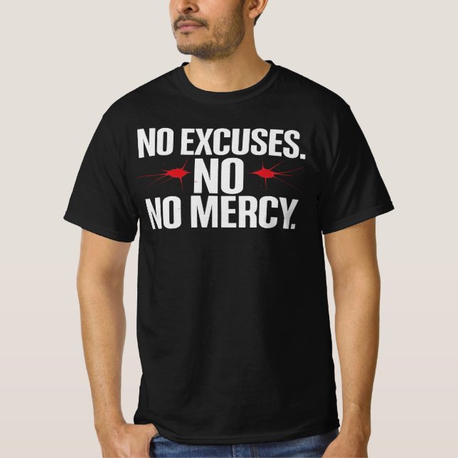 Sem Licença Sem Merci - Camisa Motivacional (Frente)