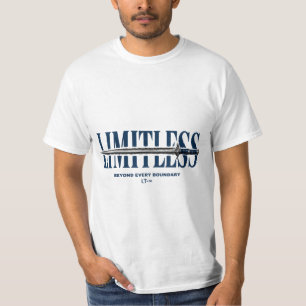 "Sem Limites" Camiseta Masculina Motivacional Bran
