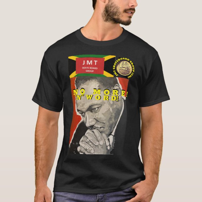 SEM MAIS NÚMERO DE T-Shirt Básico Escuro (Frente)