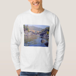 Sem Mãos Ponte de Camisa de Capa Longa dos Homens