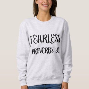 SEM MEDO Provérbios 31 Damas T-shirts Cristãs