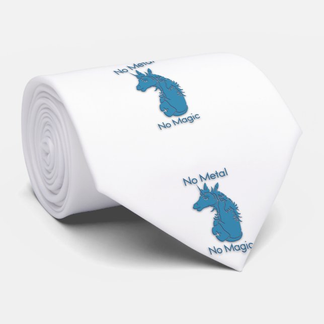 Sem metal - Sem gravata mágica (Rolled)