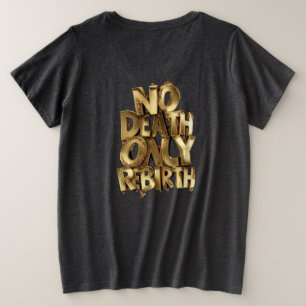 Sem Morte Somente Renascimento CAMISA BÁSICA FEMIN