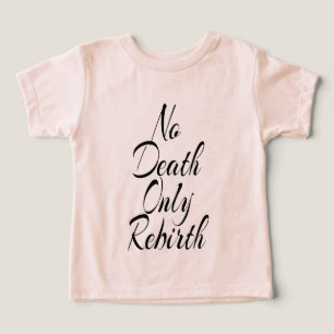 Sem Morte Somente Renascimento CAMISETA DE TELA PA