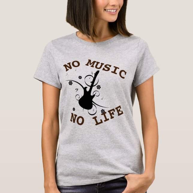 Sem Música Sem Camisa De Vida (Frente)