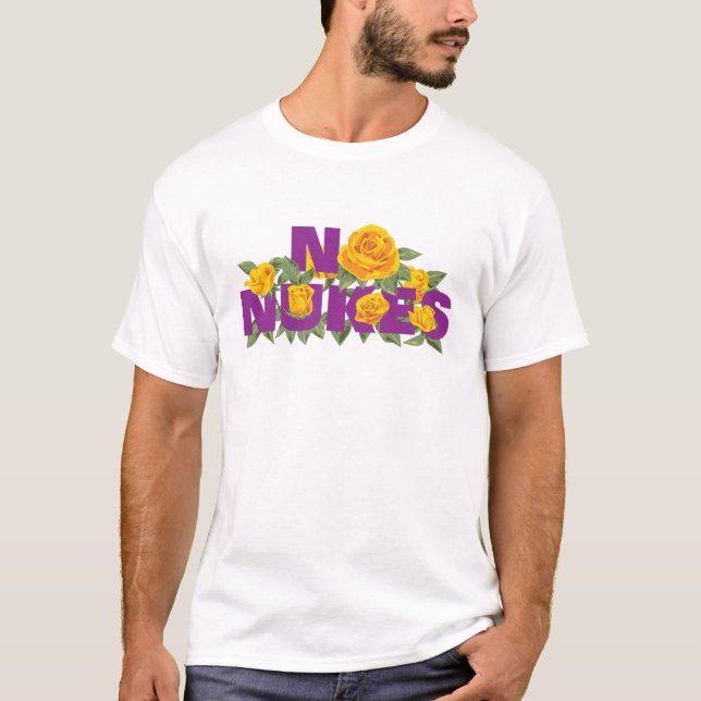 SEM NUKS - T-Shirt MISSÃO DE ROSA (Frente)