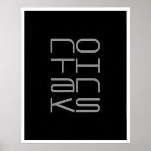 SEM OBRIGADOS Tipografia Art Poster
