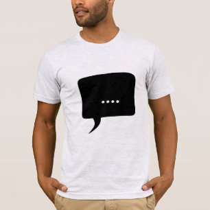 Sem-palavras! O t-shirt dos homens engraçados