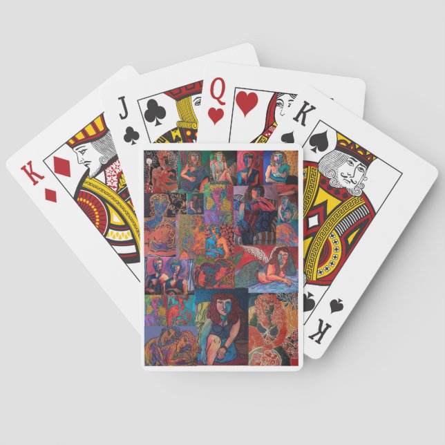 Sem Partes Indecentes! Cartas de Baralho (Verso)