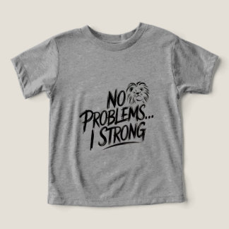 Sem problemas garotas de camiseta superior