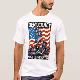 Sem Reis Salvar Camiseta Democracia