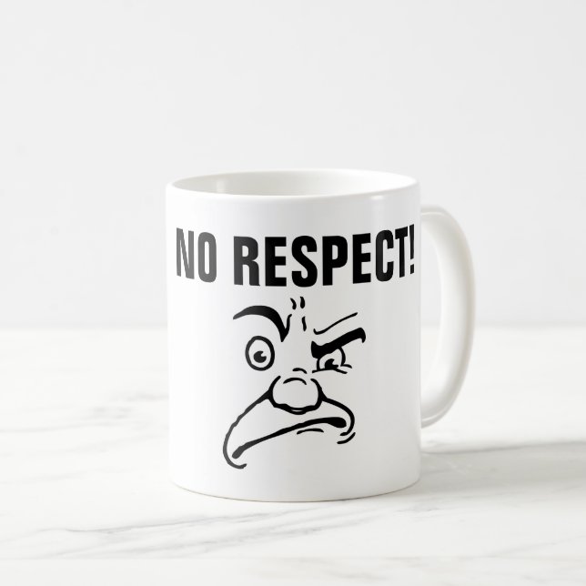 SEM RESPEITO, Xícaras de café (Frente Esquerda)