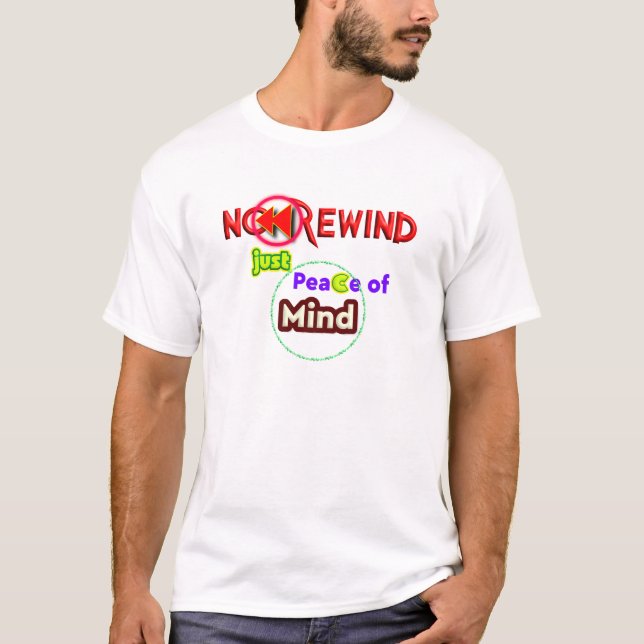 Sem Retrocesso, Apenas Paz de Espírito. Camiseta I (Frente)