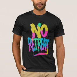 Sem Roupa Urbana Negra De Camisa De Grafite De Ret