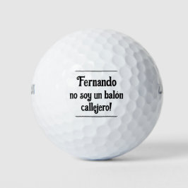 Sem soja un balón callejero - Não sou uma bola de 
