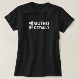 Sem som por T-Shirt minimalista padrão - Áudio V2