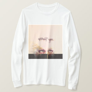 SEM VOCÊ, UNISEX, CAMISA DE DORMIR LONGA