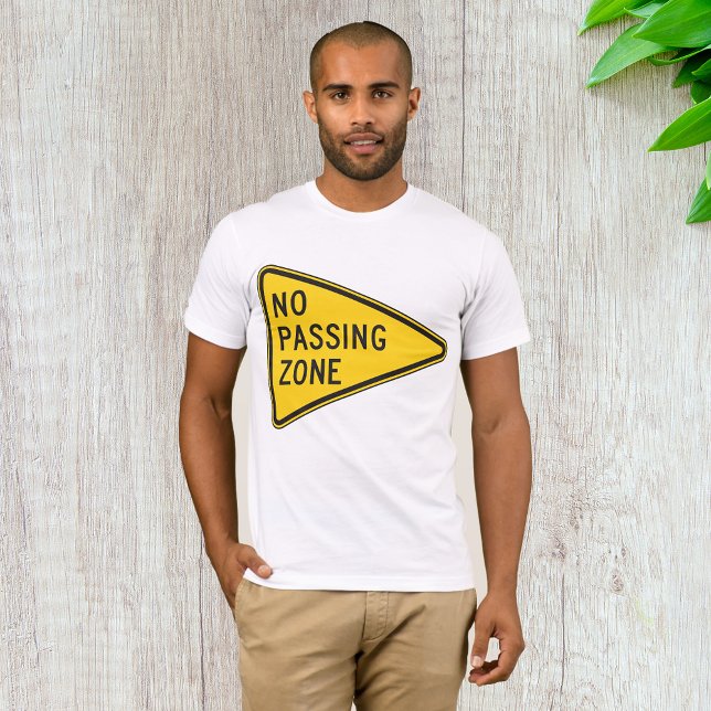 Sem Zona de Passagem Mens T-Shirt (Criador carregado)