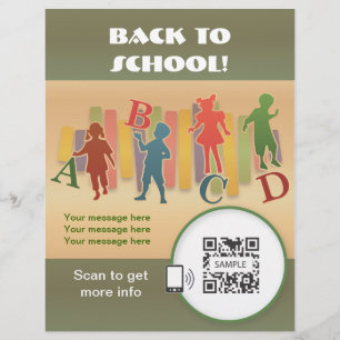 Semana das Escolas de Modelo Flyer