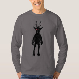 Semente de manga longa na camiseta de areia