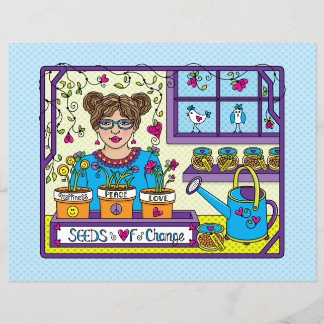 Sementes De Change_Flat Paper Sheet 11"x8.5" (Frente)