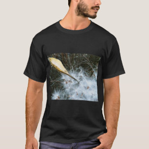 Sementes de Milkweed em Movimento Suave Camiseta