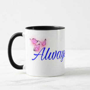 Sempre – Caneca Minimalista Romântica