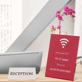 Senha de rede wifi de cliente convidado branco ver