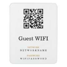 Senha Wifi e Código QR Personalizado de Rede