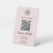 Senha Wifi Simples & Rede | Código QR Empresarial