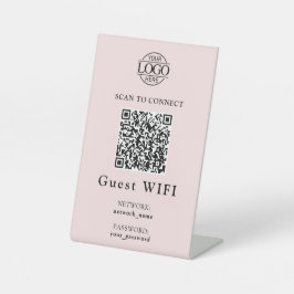 Senha Wifi Simples & Rede | Código QR Empresarial