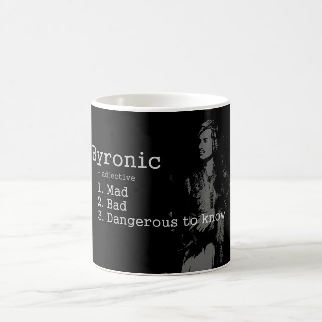 Senhor Byron - caneca de "Byronic" (Centro)