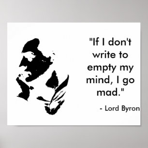 Senhor Byron Poster