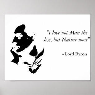 Senhor Byron Poster