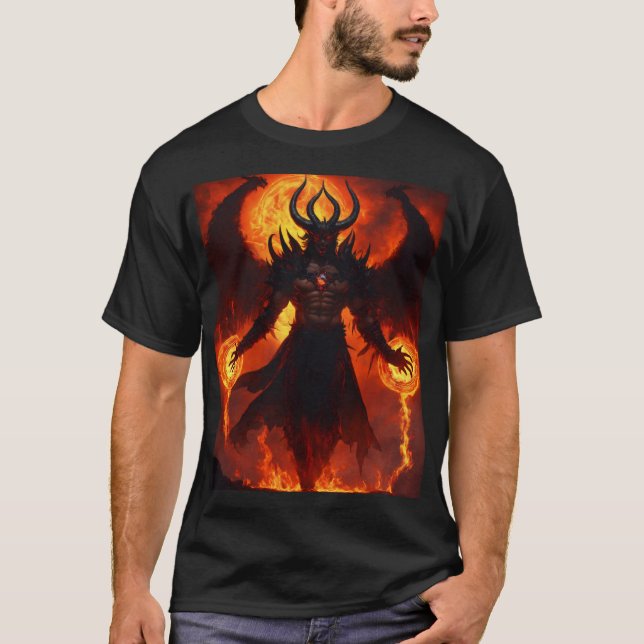 Senhor da design de camiseta do submundo (Frente)