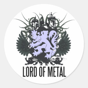 Senhor de Rock=Life 'de etiquetas do metal