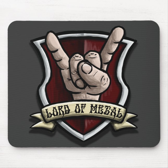 Senhor do metal Mousepad (Frente)