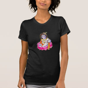 Senhor Krishna, t-shirt Hindu do deus