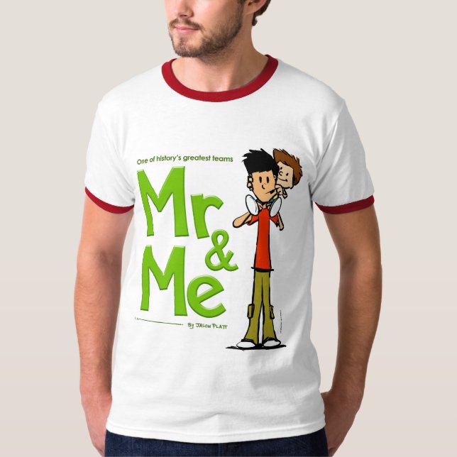 Senhor & mim camisa de Characer (Frente)