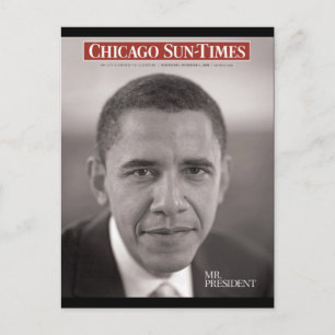 Senhor Presidente Obama Cartão Postal