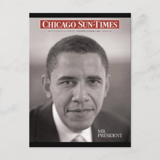 Senhor Presidente Obama Cartão Postal