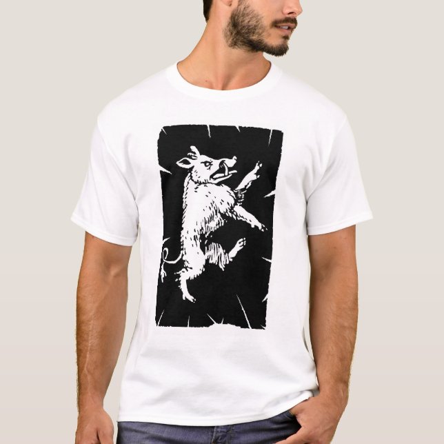 Senhor Sociedade Logotipo Camisa do labirinto (Frente)