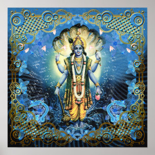 Senhor Vishnu - poster